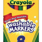 Crayola Ultra-Clean Washable Markers, Color Max, Fine Line Classic Colors 8 Ea
