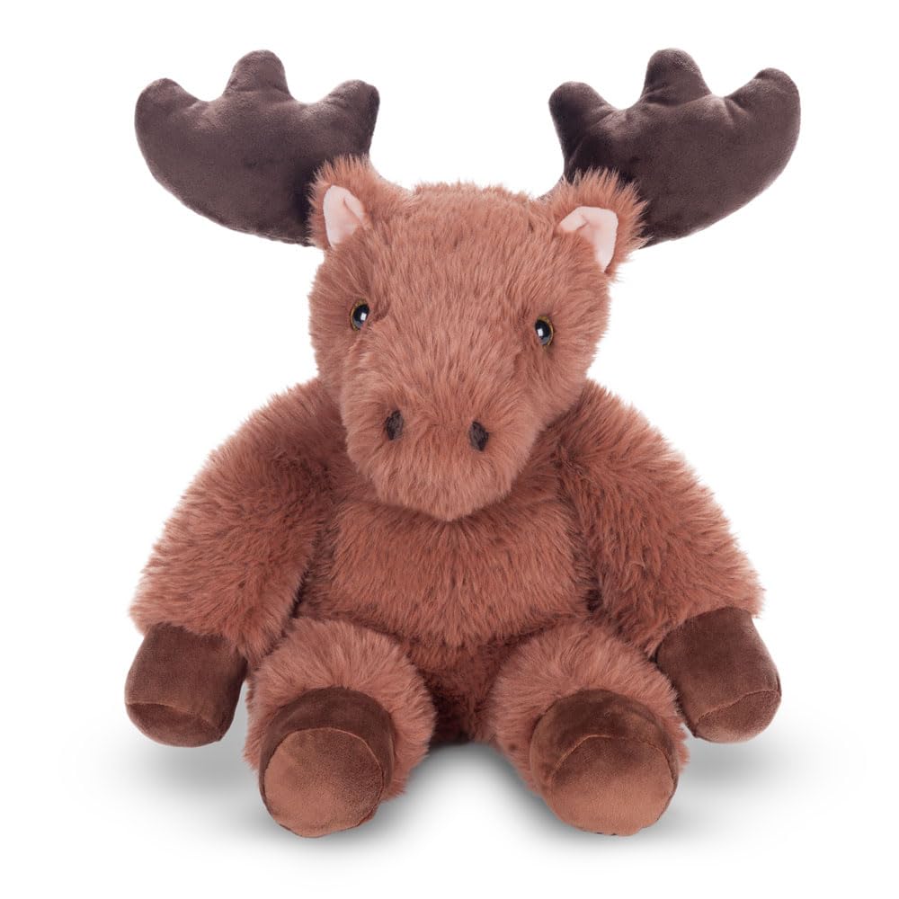 Vermont Teddy Bear Moose Stuffed Animal - Soft Moose Plush From, Brown, 18'' Stuffed Moose For Kids