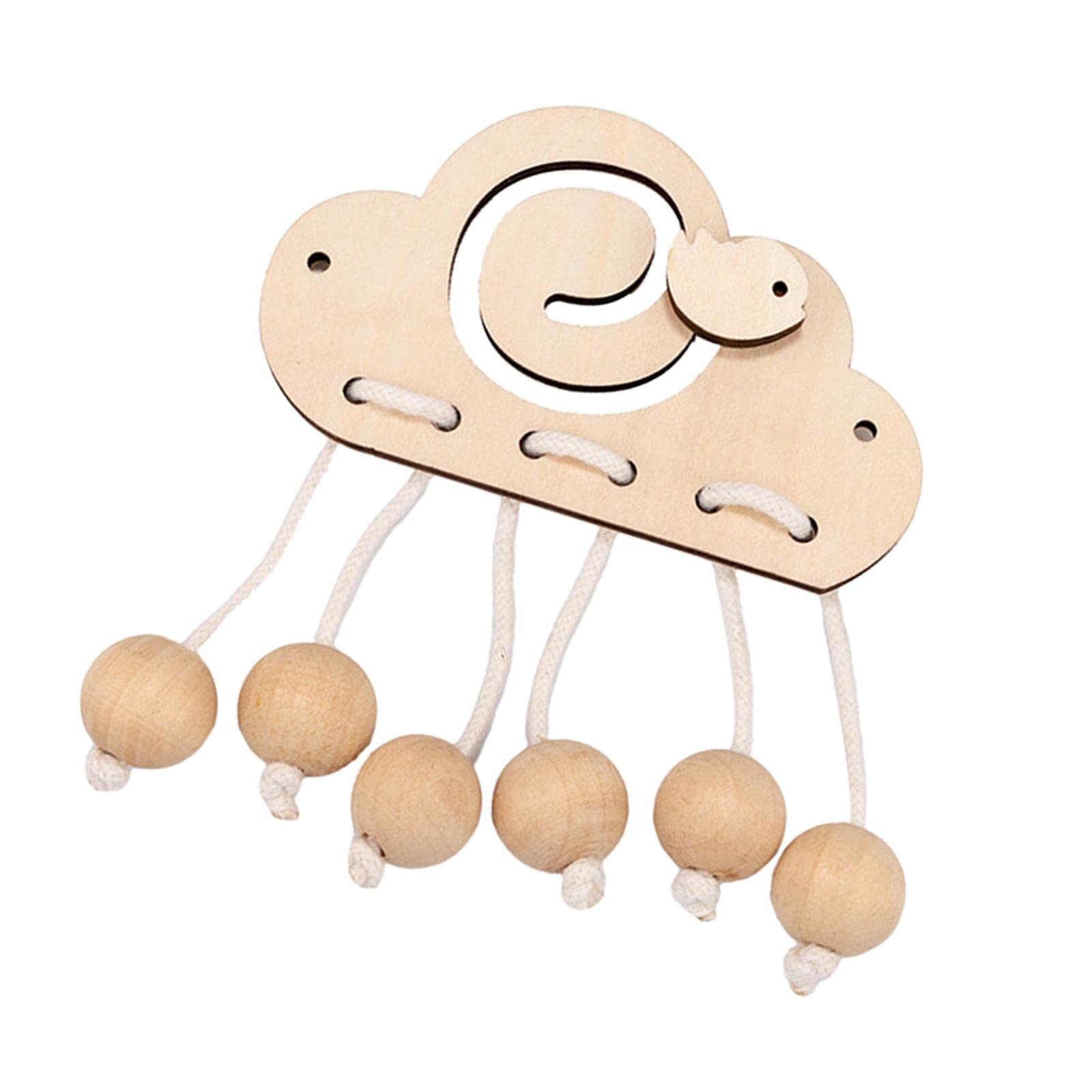 Trendivibe Busy Board Material Diy Accessories Gifts For Kindergarten Daycare Unisex Beads| Baby Learning Toy | Infant Activity 