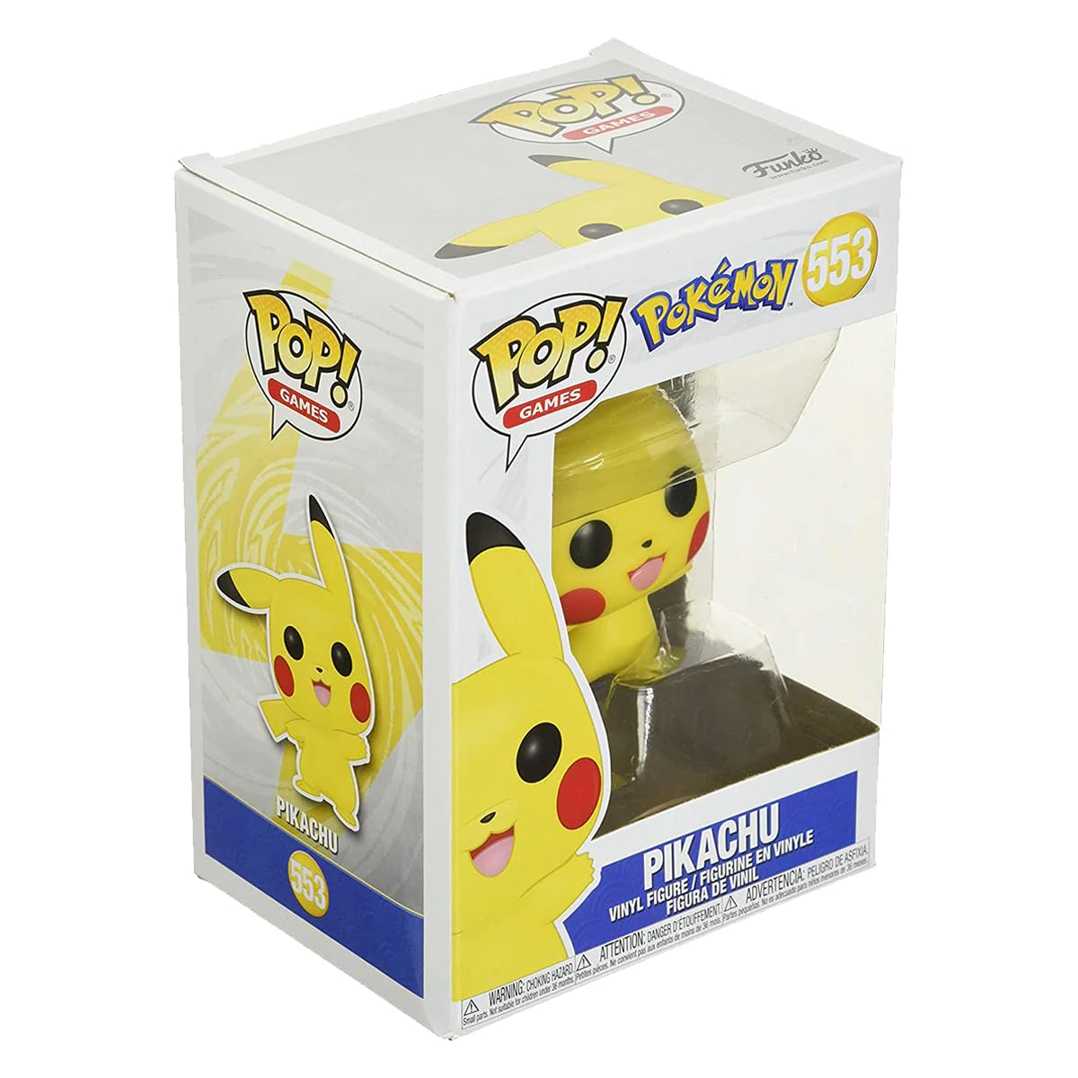 Pokemon Pop! Games Vinyl Figure Pikachu Waving (Flocked) 9Cm