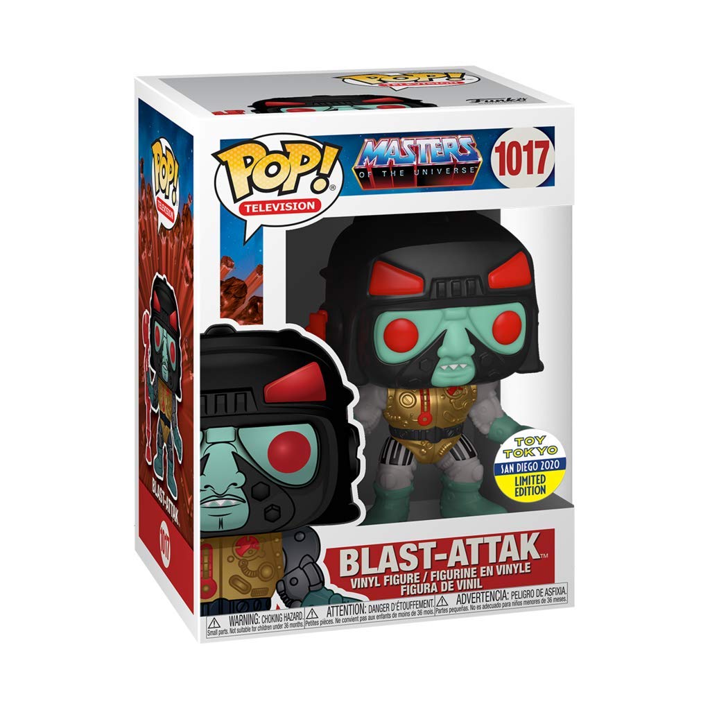 Funko Pop! Tv: Masters Of The Universe - Blast-Attak, Multicolor 2020 Summer Convention Exclusive