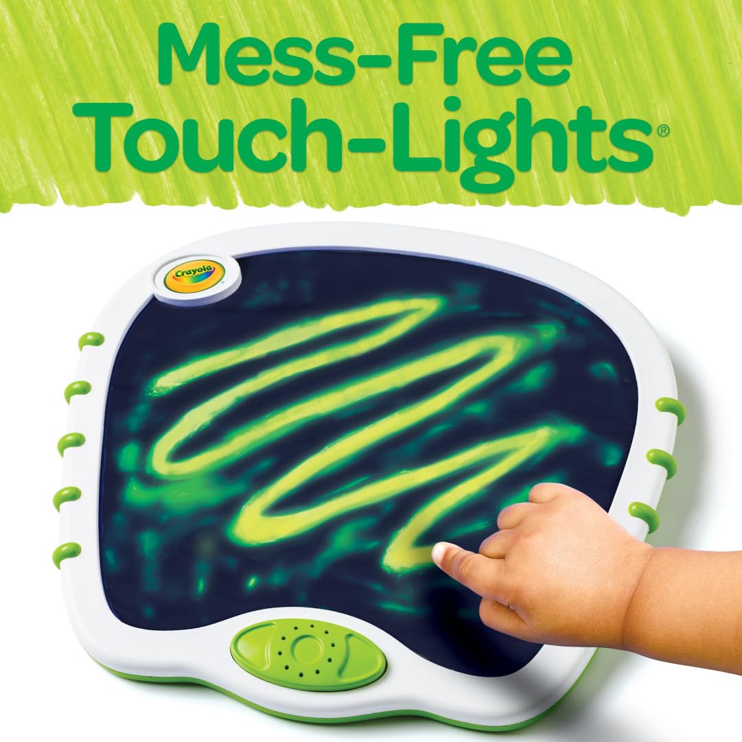 Crayola Toddler Touch Lights, Musical Toy, Sensory Board, Sensory Toys For Toddlers, Mess Free Finger Painting, Gift For Toddler