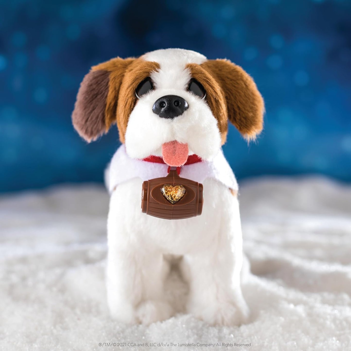 The Elf on the Shelf St. Bernard Plush Toy - Multicolor, EPSB Model, Soft Material