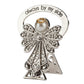 Roman, 2.5'' Rhd Bedside Angel-Crystal Crystal Wings Bedside Carding