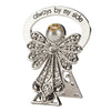 Roman, 2.5'' Rhd Bedside Angel-Crystal Crystal Wings Bedside Carding