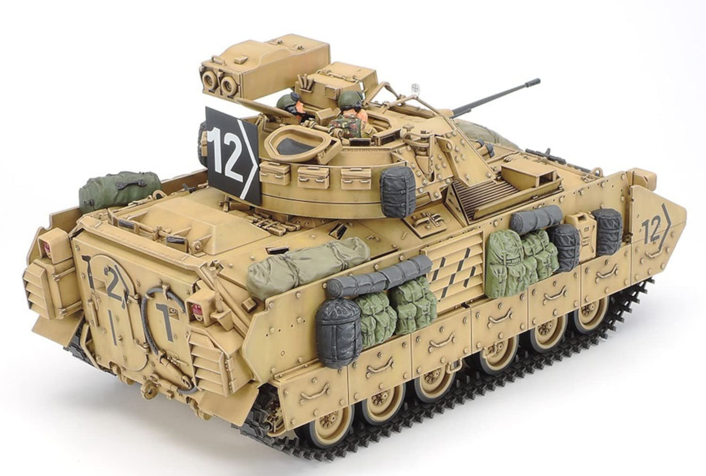 TAMIYA 1:35 Desert Storm U.S. M2 A2 Bradley IFV Model 300035264, Multicolor, Plastic, 19.3 cm