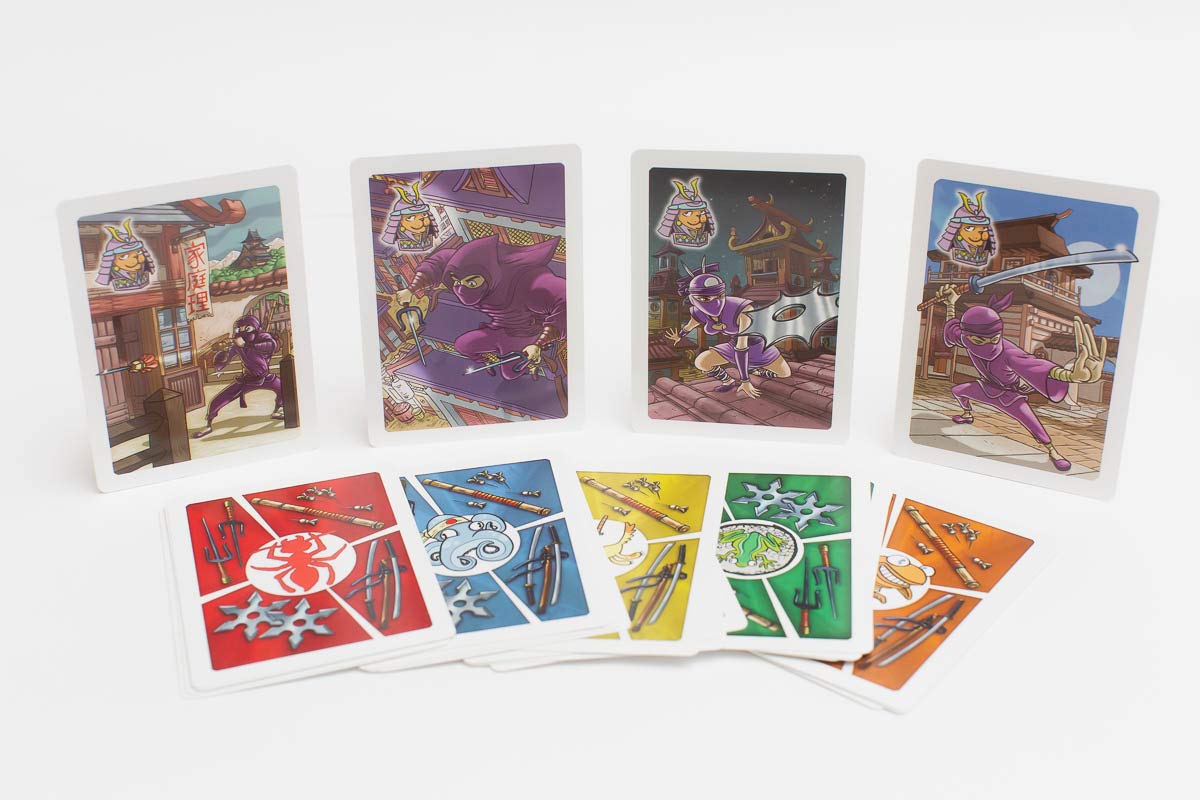 Japanime Games Shinobi Card Game, Multicolor