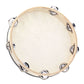 10 Hand Held Tambo Drum Bell Birch Metal Jingles Percussion Musical Educational Instrument For Ktv Party Kids Games Huaishu