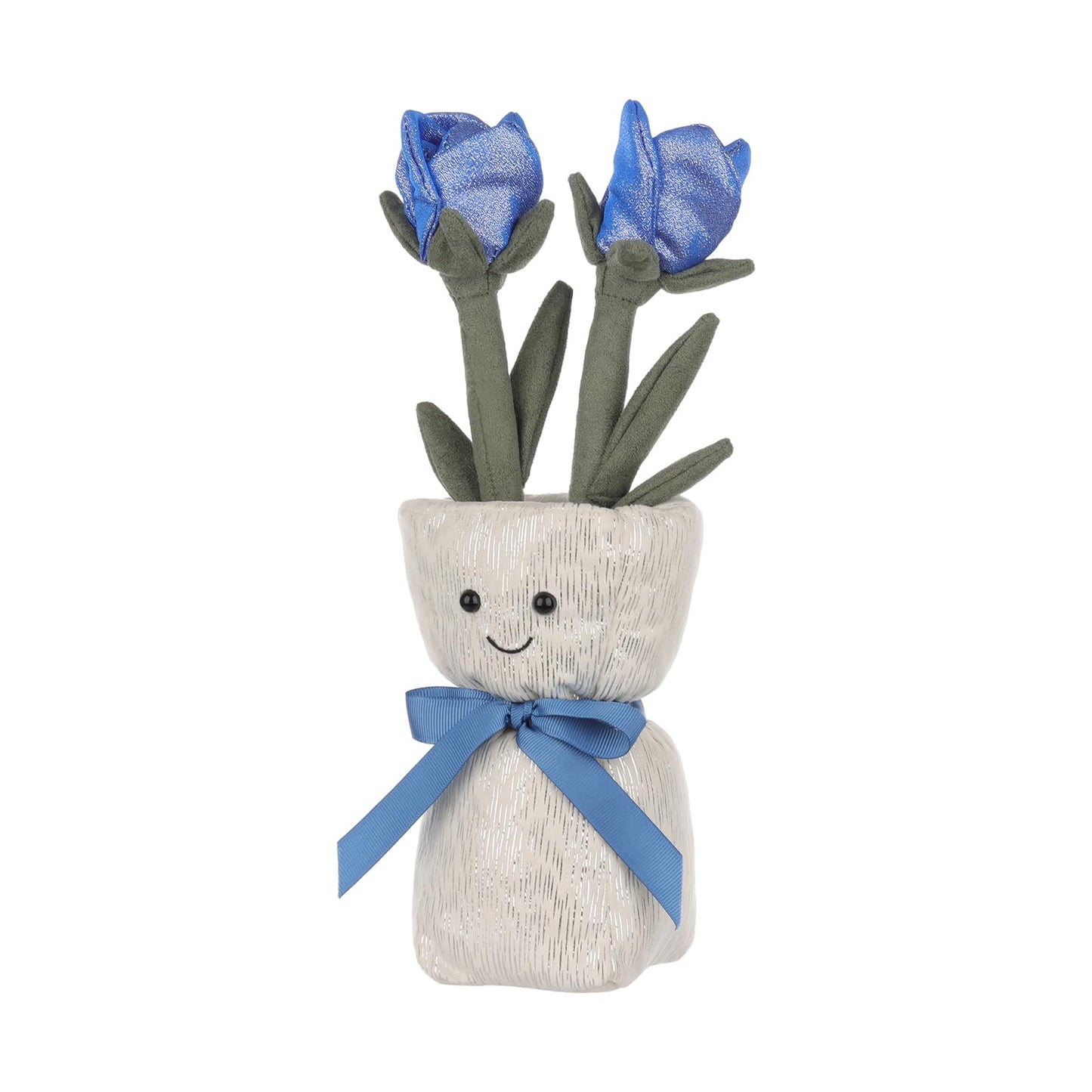 Apricot Lamb Blue Enchantress Vase Plush Stuffed Animals For Kids, Soft Cute Plush Toys For Baby Girl And Boy, Fluffy Blue Encha