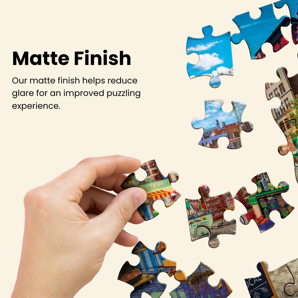 Masterpieces 750 Piece Jigsaw Puzzle For Adults And Family - Sale On The Square - 18'X24'