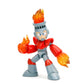 Mega Man 4'' Fire Man Action Figure, Toys For Kids And Adults