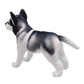 Yonlit Lifelike Husky Dog Stuffed Animal Simulated Plush Puppy Toy Doll Super Realistic Grey Dogs Act Like Real Excellent Gifts For Kids Birthday Party Dog Collection 12 Inches (Husky)