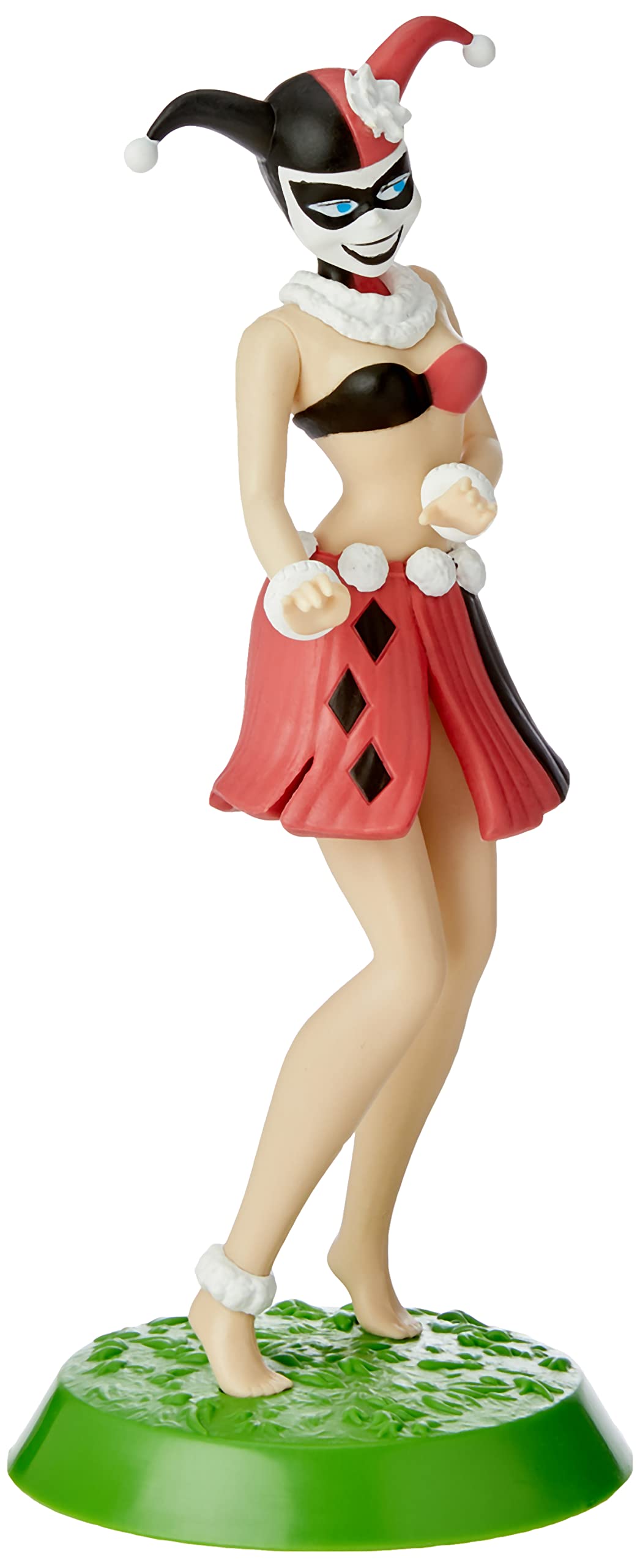Cryptozoic DC Comics Harley Quinn Hula Girl Bobble Figure - Multicolor, Plastic, Model FEB168261
