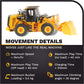 Diecast Masters RC Truck CAT 950M Wheel Loader | Fully Functional Radio Control Tractor Truck | 1:24 Scale Model Remote Control