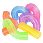 The Dreidel Company Plastic Coil Spring, Super Long, Variety Of Colors, Goody Bag Fillers, Party Favor For Kids, 4'' (12-Pack)