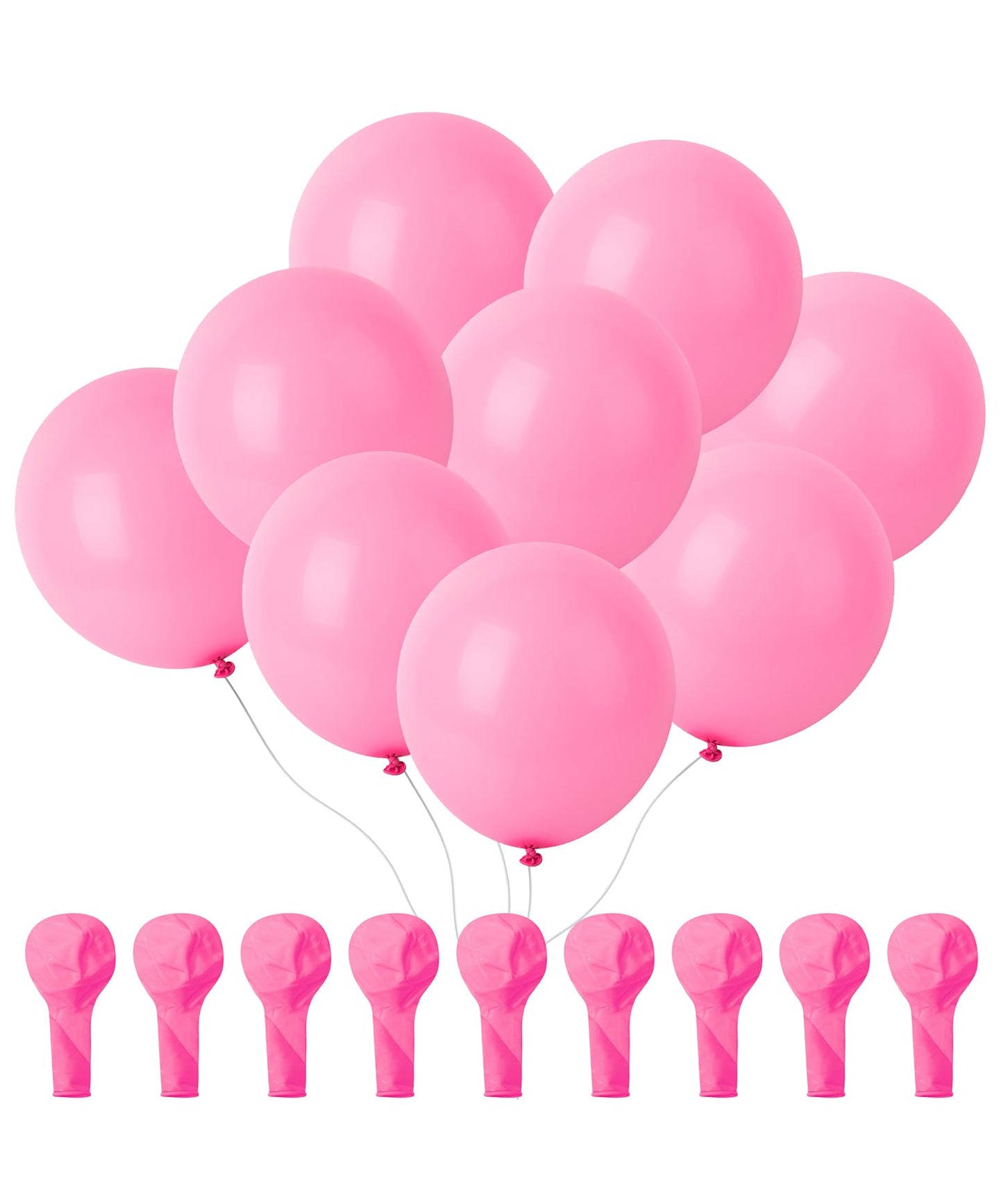 Mr. Pen- Balloons, 12 Inch, 54 Pack, Pink, Party Balloons, Latex Balloons, Balloons For Birthday Party, Pink Balloons, Pastel Pink Balloons, Balloons Pink, Pink Ballons, Pastel Balloons
