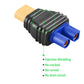 Laisomeke 2 Pack XT30 Male to EC3 Female Mould Type Adapter no Wire Connector Adapter for LiPO Battery