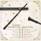 Handicraftviet Wooden Wand Collectible Cosplay Magic Wand/Magical Gift For Children And Adults On Halloween, Christmas, Birthday Partys (S9)