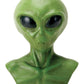 Ytc Bright Green Extraterrestrial Alien Head Bust Figurine Display