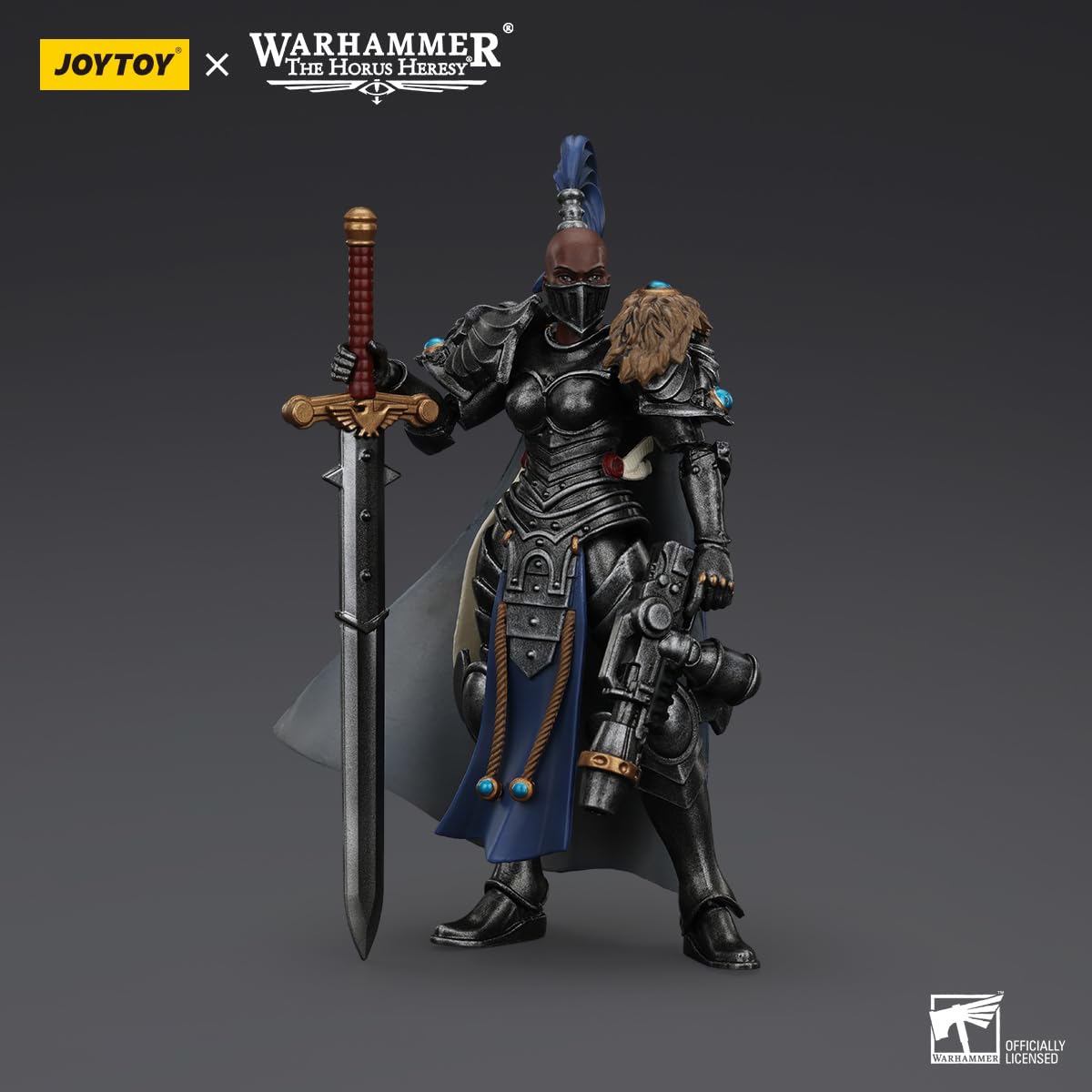 malt-inspiredISE JOYTOY 1/18 Action Figures - Warhammer The Horus Heresy Sisters of Silence Argent Lynx Vigilator Cadre Vigilator 2-4 Classic Character Collectible Age 15 and Above