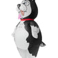 Spooktacular Creations Kids Husky Inflatable Costume, Medium Gray Polyester Full Body Dog Suit for Halloween Cosplay Parties