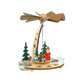 085-467 - Dregeno Pyramid - Santa with Toys  Forest - 7H x 6W x 6.5D