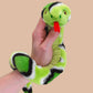 Deluxe Paws Plush Cuddling, Soft Eco Toys, 100% Recycled (100cm Snakes (Random Color))