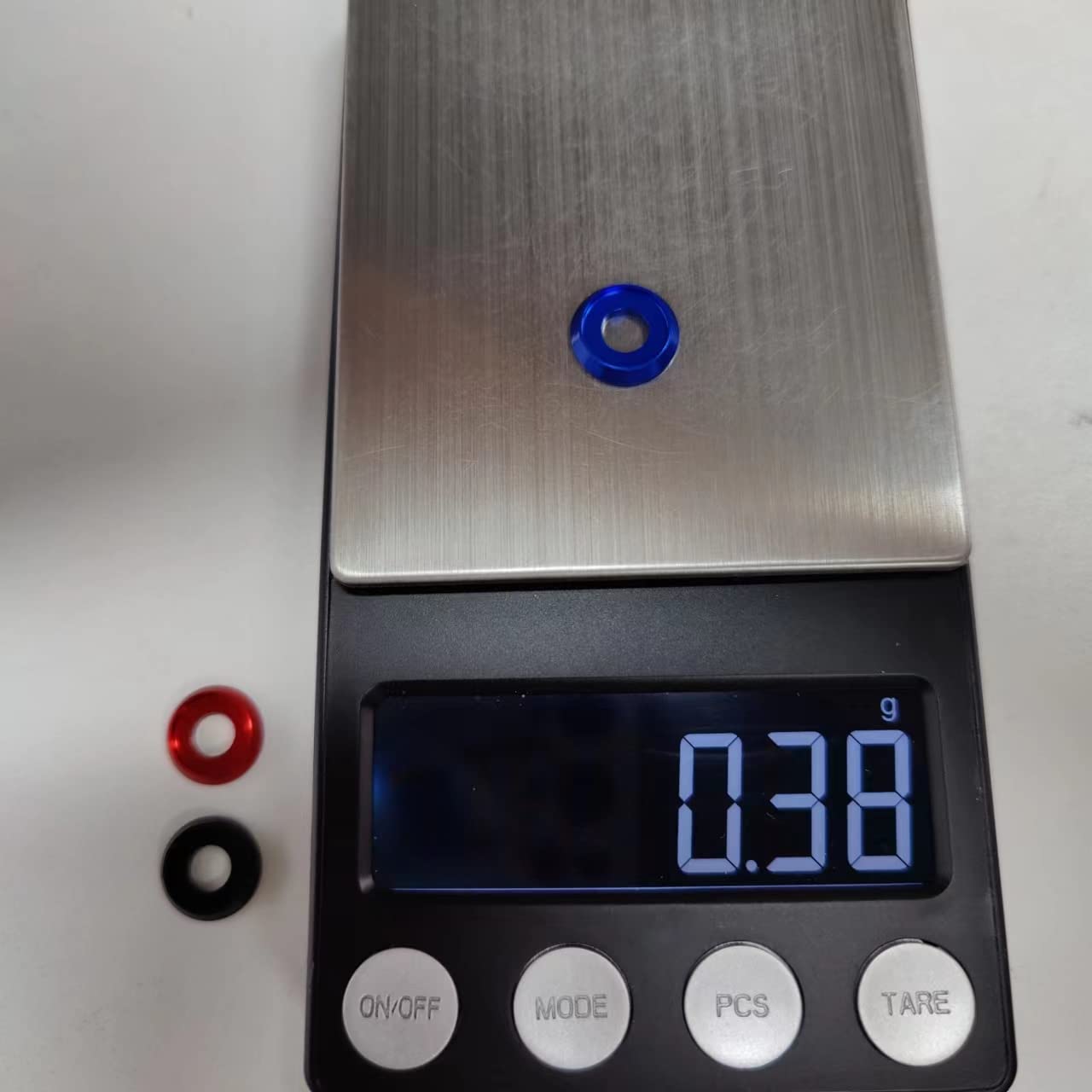 [60PCS] M5 Counterbore Washers, Anodized Aluminum Alloy, Head Washers Gaskets Cup Shim for Screw RC/FPV/PC/Drone/Toys/Mechanical