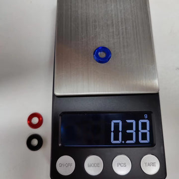 [60PCS] M5 Counterbore Washers, Anodized Aluminum Alloy, Head Washers Gaskets Cup Shim for Screw RC/FPV/PC/Drone/Toys/Mechanical