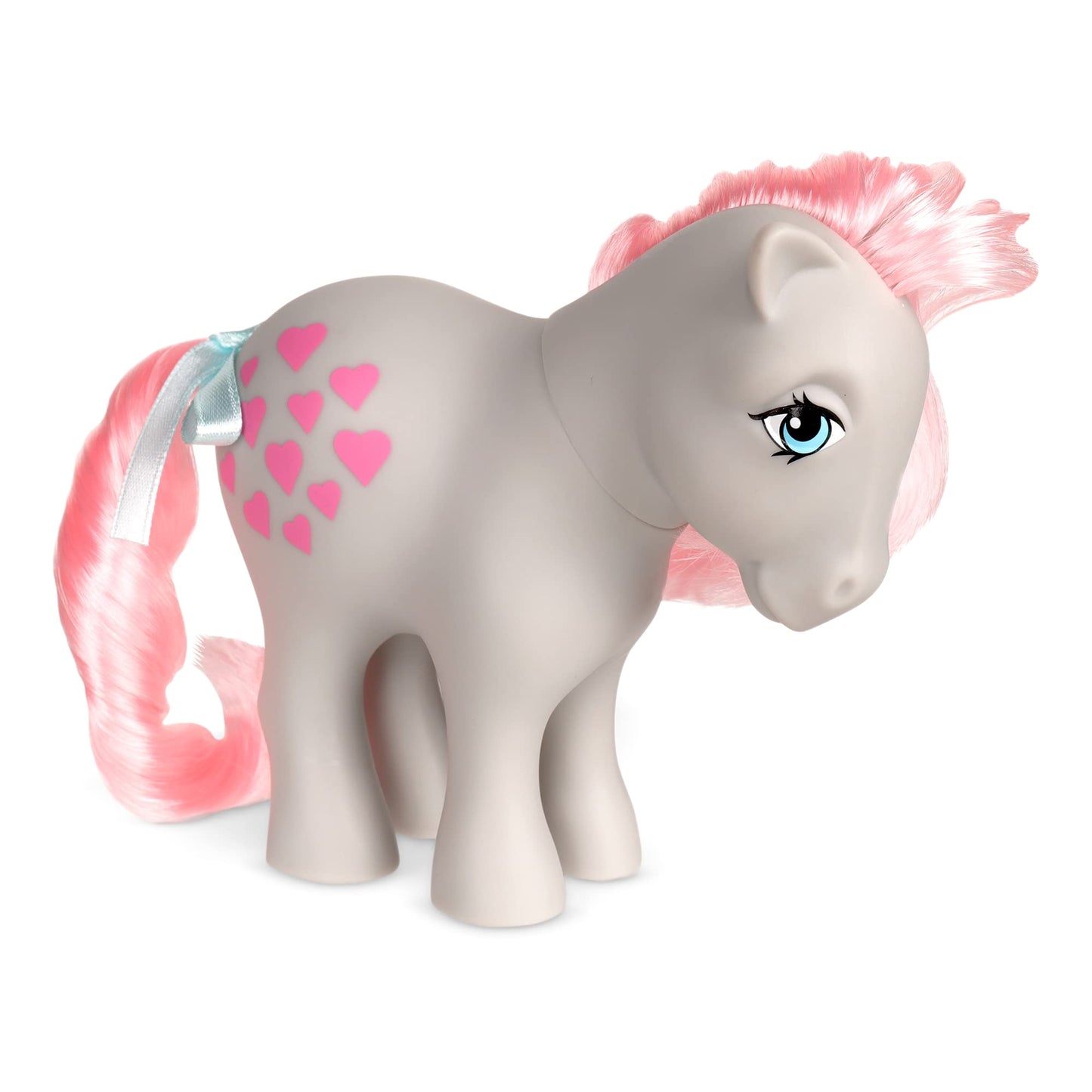 Basic Fun My Little Pony Snuzzle Action Figure, 4-Inch, Pink, 1983 Collection, Brushable Mane and Tail, Great for Kids Ages 4+