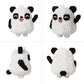 Larcele Animal Series Micro Building Blocks Animal Set, Diy Mini 3D Building Toy Bricks,1628 Pieces Kljm-07 (Panda)