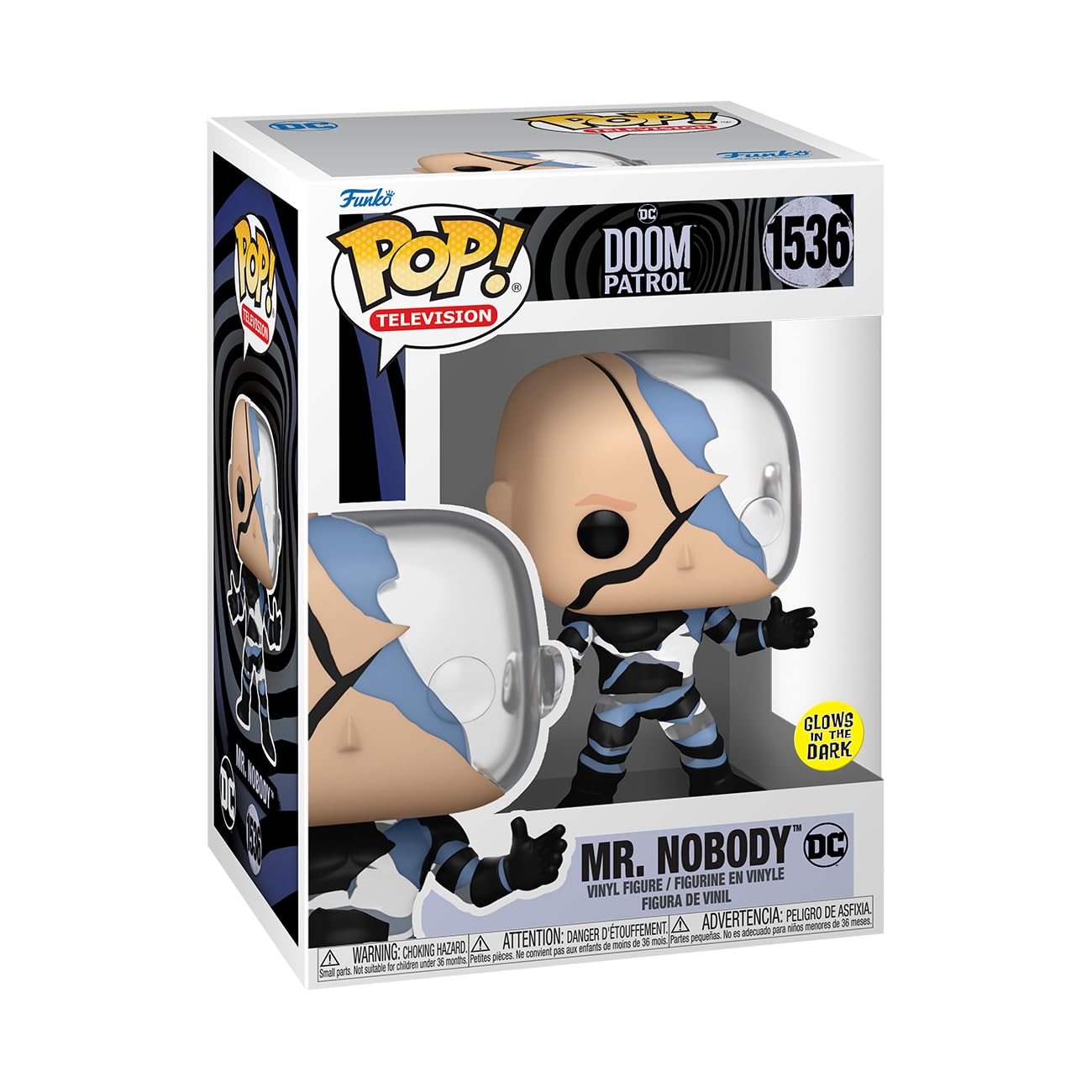 Funko Pop! Tv: Doom Patrol - Mr. Nobody - Glow In The Dark - Collectable Vinyl Figure - Gift Idea - Official Merchandise - For K
