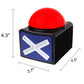 Ribosy Game Answer Buzzer, Game Buzzer With Lights And Sound Trivia Quiz Got Talent Buzzer, Buzzer Buttons For Game Show (Red-Black (1 Pack))