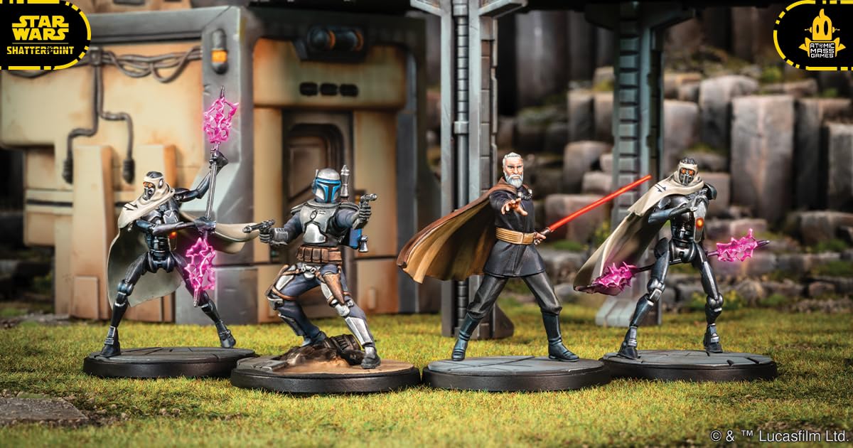 Star Wars Shatterpoint Twice The Pride Squad Pack - Tabletop Miniatures Game, Strategy Game For Kids And Adults, Ages 14+, 2 Pla