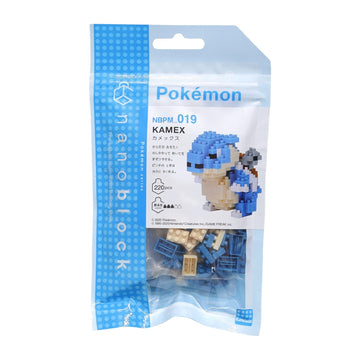 Nanoblock - Pokémon - Blastoise, Pokémon Series Building Kit