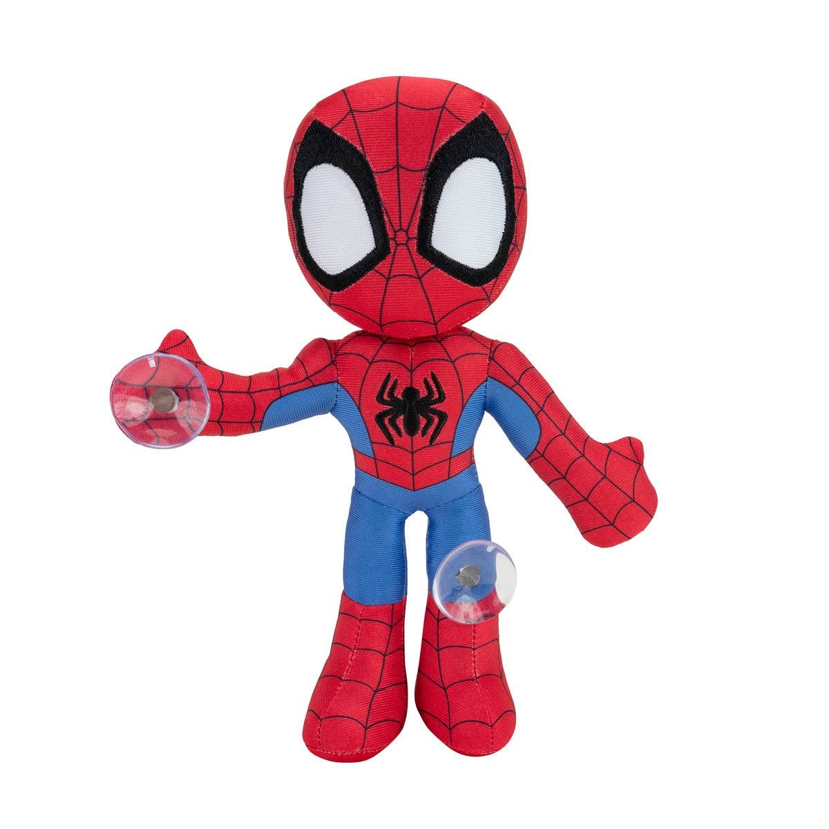 Marvels Spidey and his Incredible Friends - 22 cm Web-Clinger Soft Toys - Articulated Spidey, Ghost-Spider, Miles Morales
