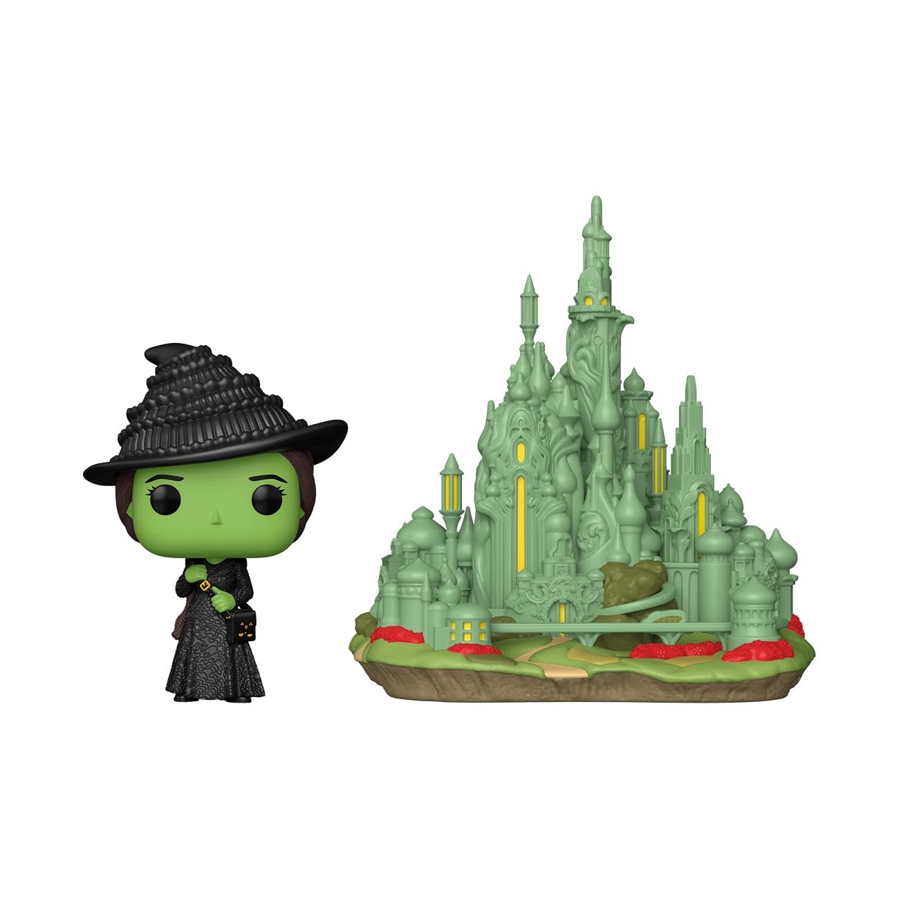 Funko Pop Town: Wicked - Elphaba With The Emerald City - Collectable Vinyl Figure - Gift Idea - Official Merchandise - For Kids