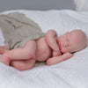 Babeside Reborn Baby Dolls Loulou 16'' Platinum Full Silicone Baby Doll Realistic-Newborn Baby Dolls That Look Real Sleeping Baby Doll For Kids & Toddlers