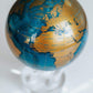 Mova Globe Blue And Gold 6''