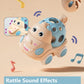 Zmzs Baby Girl Toy Cars For Babies, Push Cars For Toddlers Girls, Friction Powered Rattle And Roll Cars, Soft Rubber Rattle Toy Vehilces For Infant Boys Birthday
