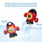 Elovien Bath Toys, Space Rocket Bath Toys For Toddlers 1-3, Spray Water Baby Bath Toys With Rotating Fountain, Shower Bathtub Toys For Toddlers Aged 18 Months 2 3 4 5 Years Old Kids Boys Girls