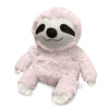 Warmies Microwavable & Weighted Stuffed Animals, Pink Sloth - Heated Stuffed Animal Plushie For Warmth & Comfort - Cute Soft Plu