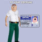 Pack Of 2 Peter Griffin Driver License Id/Funny Plastic License/Family Guy Fans Complement For Costumes/Double Sided | Collectib