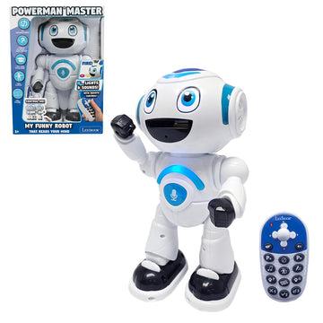 Lexibook - Powerman Master, Interactive Toy Robot That Reads In The Mind Toy For Kids Dancing Plays Music Animal Quiz Stem Progr
