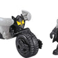 Fisher-Price Fwk36 Imaginext Dc Super Friends Batman& Batpod Figure, Multicolor