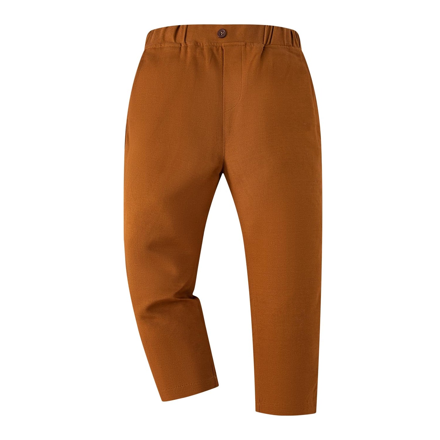 Inbakjade Pioneer Boy Costume Villager Boys Cosplay Costume Halloween For Kids(S)