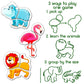 Magdum Zoo Magnetic Puzzles For Kids Ages 3-5 - Toddler Puzzle - Travel Toys For Kids Ages 3-5 - Magnetic Travel Games Baby Puzzle Kids Puzzle Toys - Puzzle For Preschooler Magnet Puzzles Games
