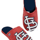 Forever Collectibles MLB St. Louis Cardinals SLPMBBLGRSSCD Slippers, Team Colors, One Size