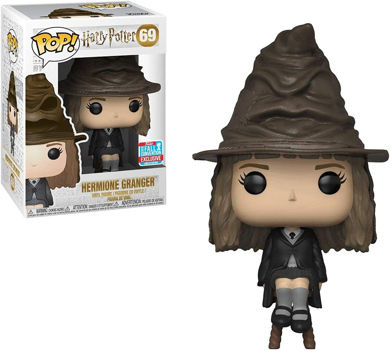 Funko Hermione Granger Sorting Hat 2018 Fall Convention Exclusive