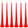 Cagemoga 6 Pieces Collapsible Stadium Horn 24 Inch Plastic Trumpet Horn Stadium Horn Noise Maker For Sporting Events Sports Them